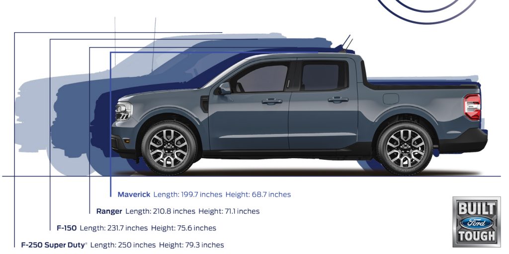 Ford-Maverick-Size