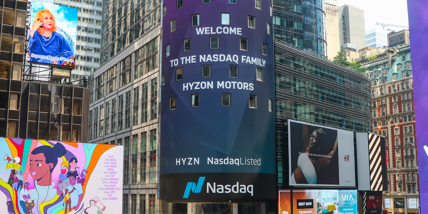 Hyzon-Motors-Nasdaq